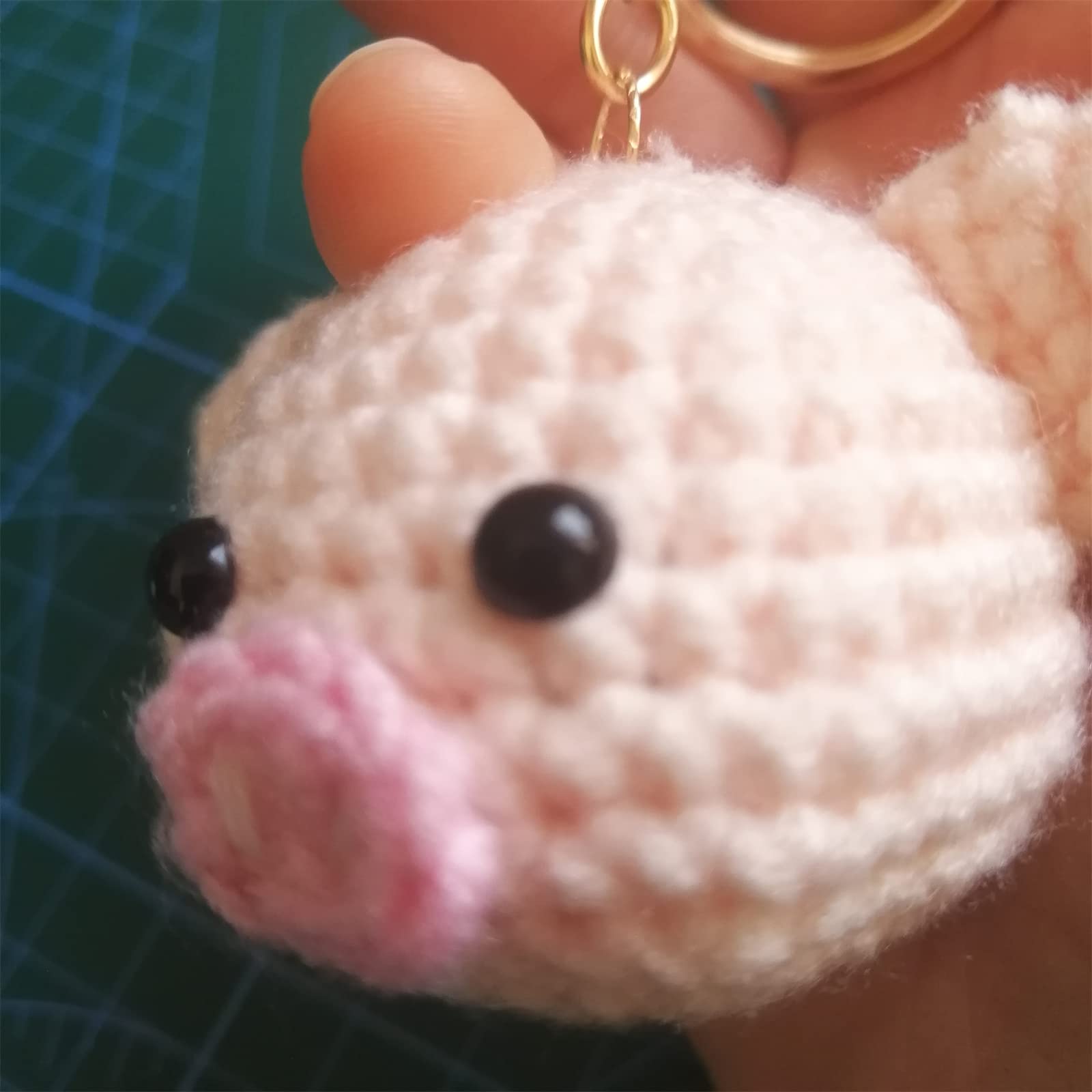 Anhänger Schlüsselbund Plüsches Nettes Anhänger Keychain-Geschenk