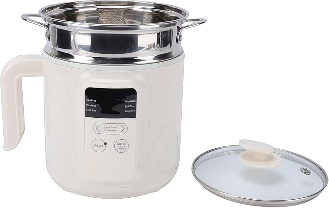 Olla Eléctrica Yunir 1.8L Multifunción con Canasta de Vapor miniatura 8