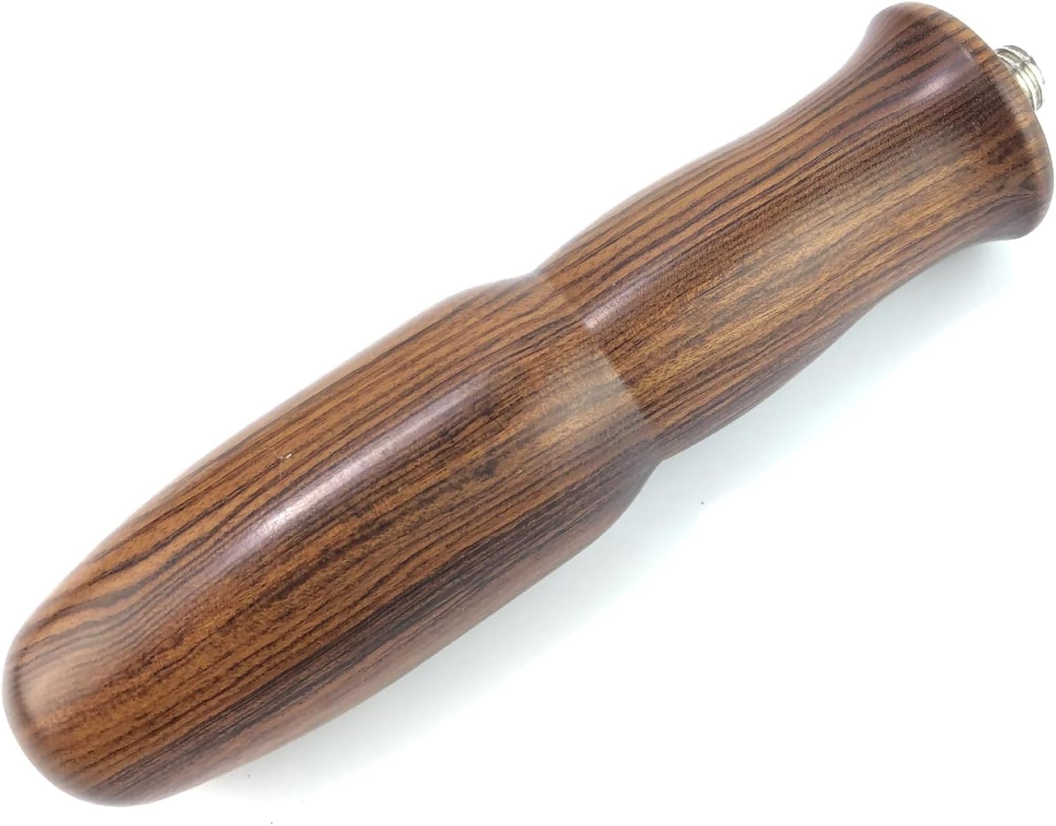 M10 Coffee Portafilter Handle Solid Wooden Handle for Filter Holder Revolving Handle Espresso Coffee Machine Accessories Parts(Ebony wood-A1)
