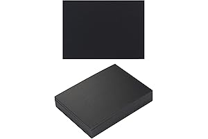 Exquisite 100-Pack Black Place Cards for Sophisticated Gatherings