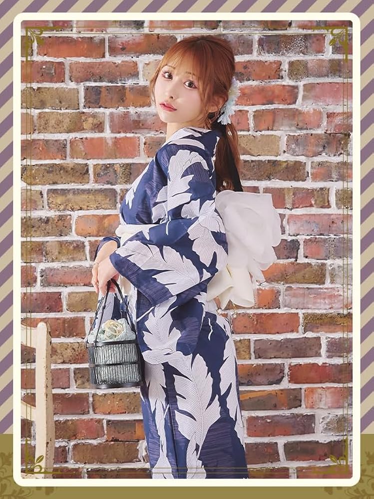 Amazon | [Tika] 浴衣 レディース セット 帯 夏 夏祭り 浴衣