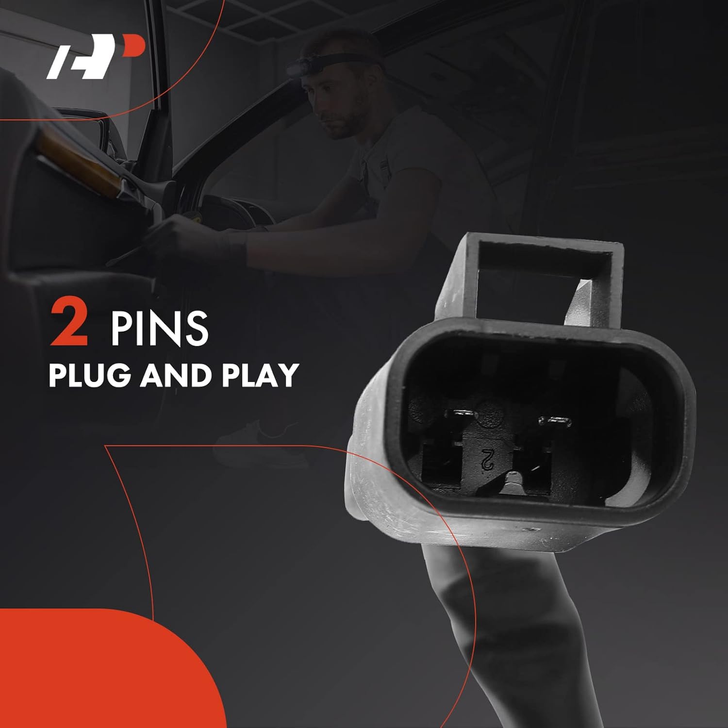 A-Premium Left and Right Window Lift Motors Compatible with Chevrolet Silverado, Suburban, Avalanche, Tahoe & GMC Sierra 1500 2500, Yukon & Cadillac Escalade ESV EXT & Pontiac Grand Prix, 2-PC Set