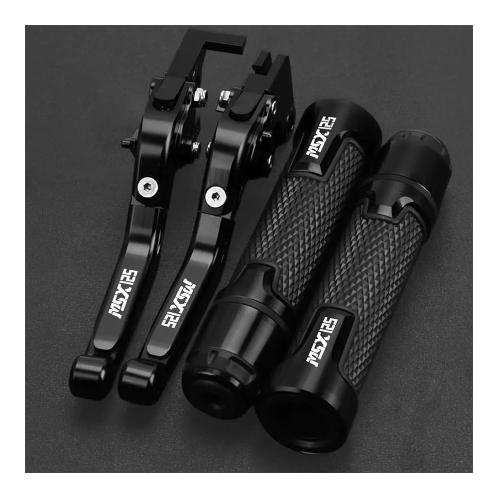 Mlioju A Motorcycle Clutch Lever 2023 2022 Motorcycle Djustable Brake Clutch Levers Handlebar Grips Ends For Msx125 Grom Msx 125 2013-2021 2020 2019 2018