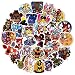 BLOUR 50 pièces/Ensemble Cinq Nuits chez Freddy   Autocollants   Dessin animé PVC Autocollant étanche pour Ordinateur Portable Ordinateur Skateboard Bagages FNAF Autocollants