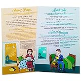 JewishInnovations.com Modeh ANI, Shema Cards & Netilat Yadayim Prayer in Both Hebrew & English - for Kids & Adults (6)