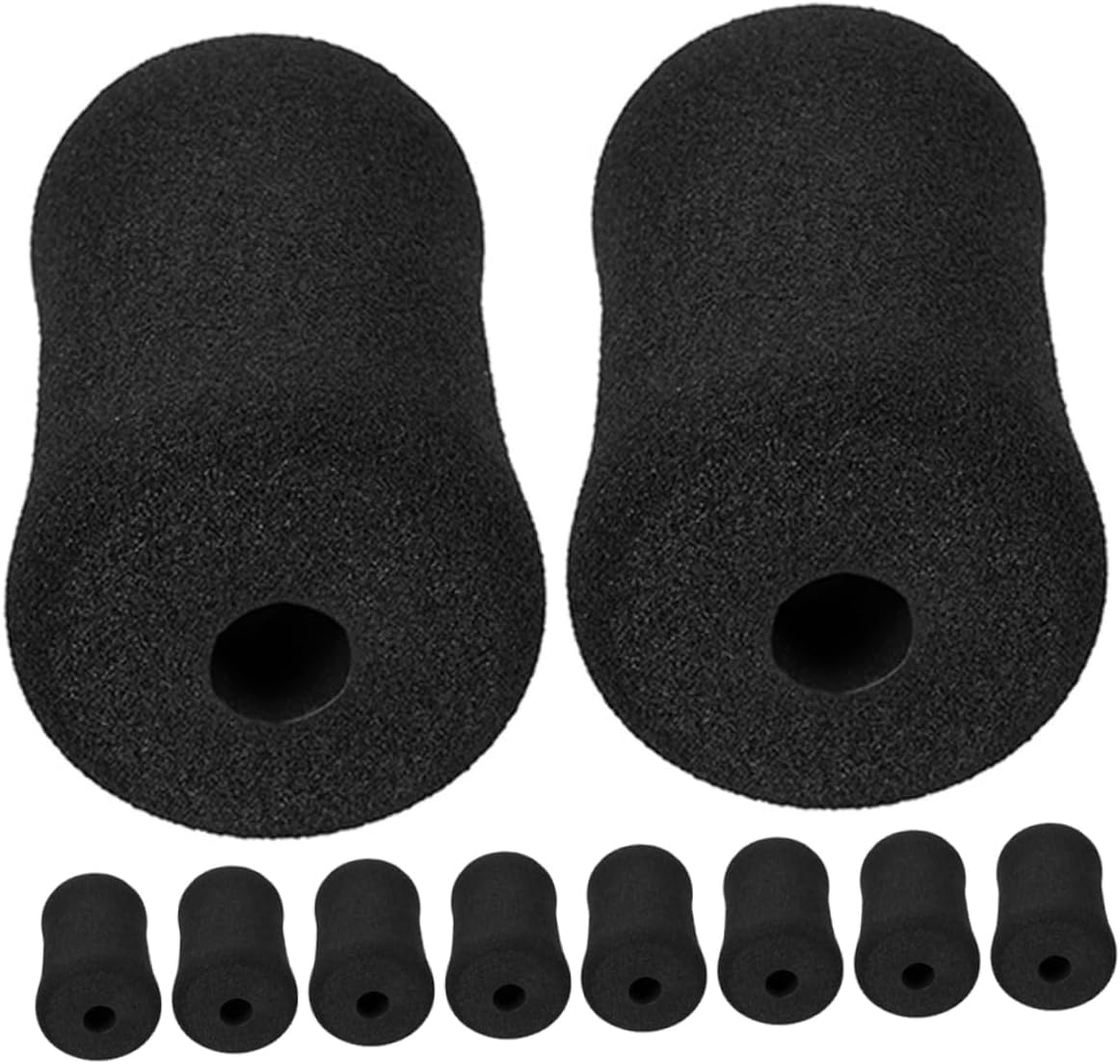 12pcs Gym Replacement Sponge Pads for Leg Roller Equipment Durable Covers for Leg Curl Machines Weightlifting Benches Upgrade Your Fitness Training Accessories