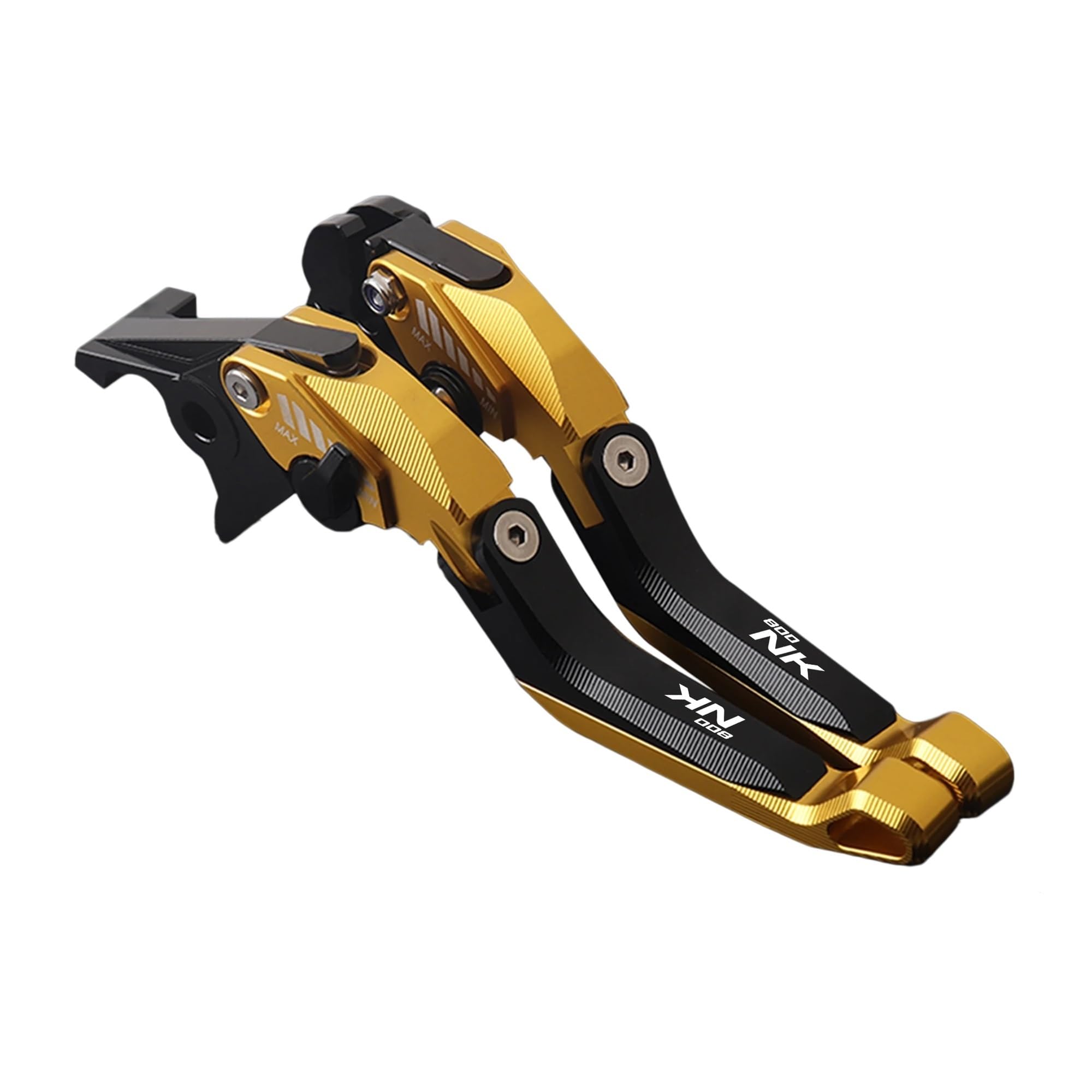 WFSOWXDM Motorcycle Levers Brake Clutch Handle Lever for CFMOTO 800NK NK800 Motorcycle Adjustable CNC 5D Aluminium Brake Clutch Lever ﻿for 800nk Set