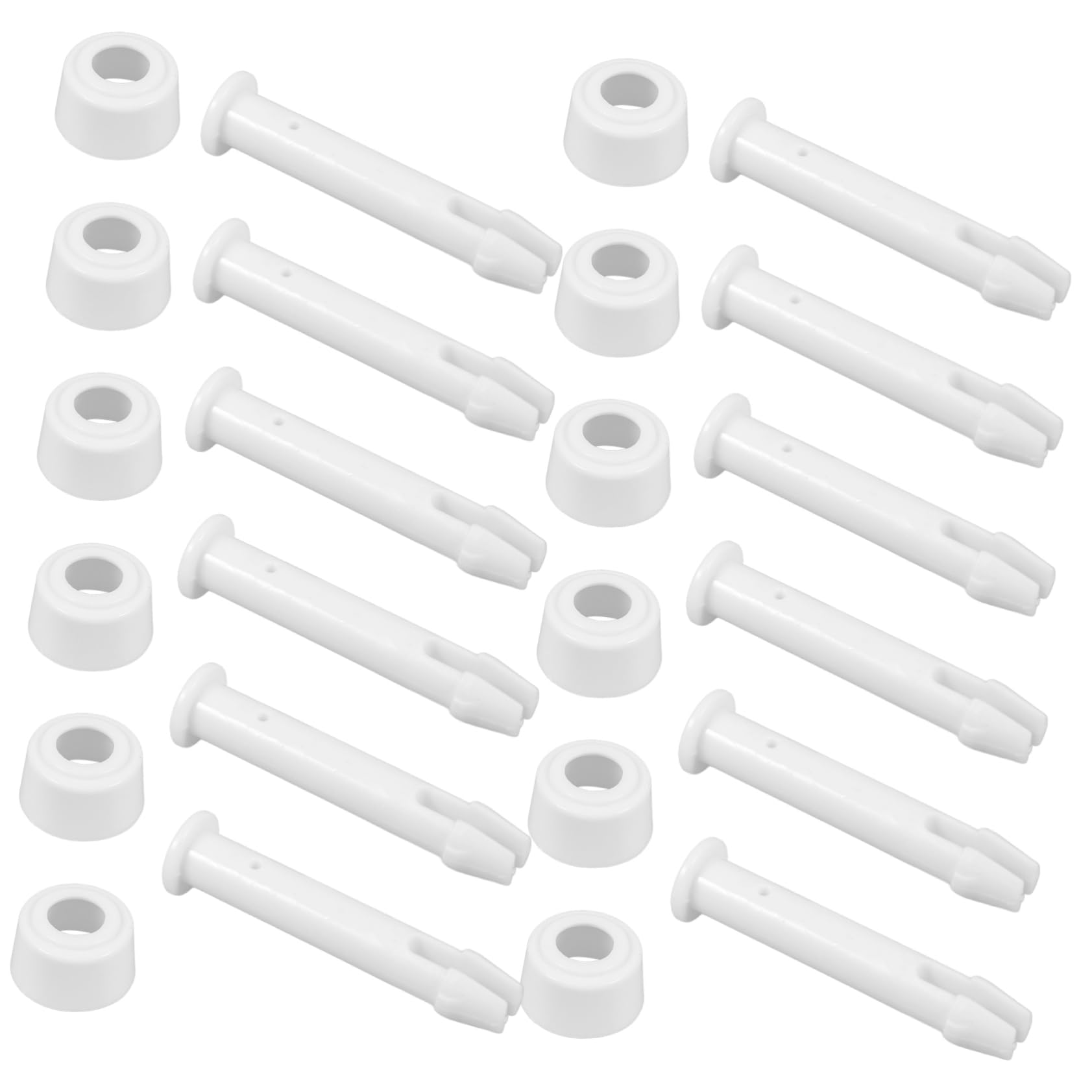 SUPVOX 60piezas Pasadores De Bloqueo para Mango De Limpieza De Piscina Accesorios para Skimmer y Cepillos Instalación Acuáticos
