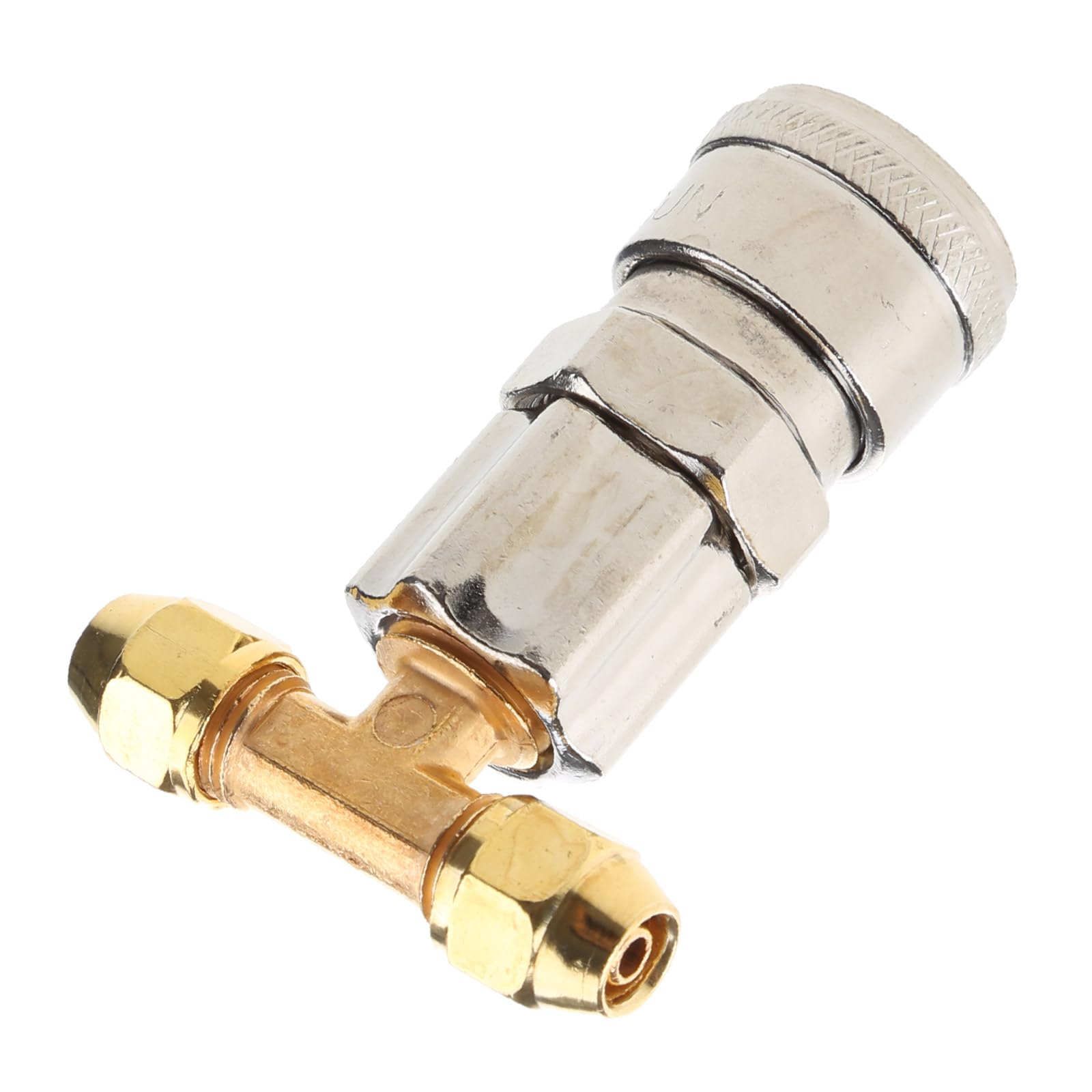 Saddgo Pure Copper Air Compressor-Pneumatic Tank-Connector Air For Three-Way Joint Air For Tank Straight Through Joint For Trucks & T Air Blow Guns 3-Way Joint-Pneumatic Tank-Connector-Pneumatic Fittings