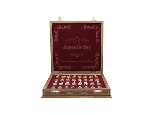 Miniatura 3 de Customizable Luxury Chess Set - Perfect Father's Day Gift