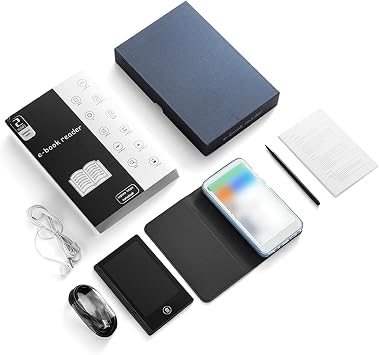 Sorandy 5 Inch Ebook Reader, Ink Free Capacitive Touchscreen EReaders, Digital Reading Tool with 5MP Camera, 1+8GB Memory, Bluetooth, FM & Audiobooks, Handwriting Board & Pen