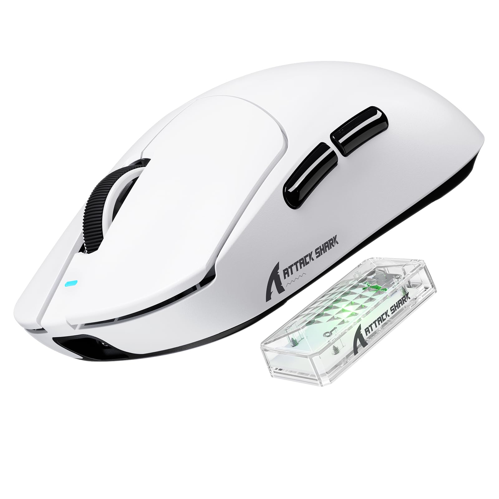 X8 ULTRA トライモード接続マウス Amazon | ATTACK SHARK X8ULTRA ワイヤレスゲーミングマウス - 55g超