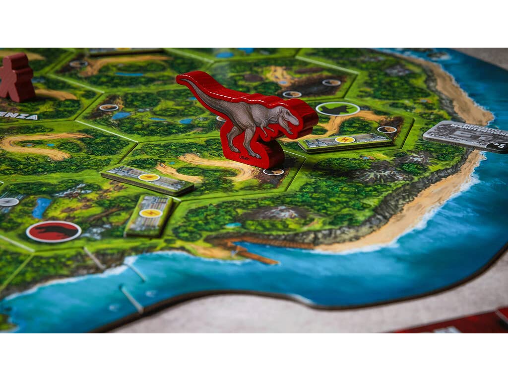 Ravensburger - Jurassic Park Danger| Juegos De Mesa Adulto | Juego De Mesa para Niños A Partir De 10 Años | 2-5 Jugadores | Regalos Originales Niños