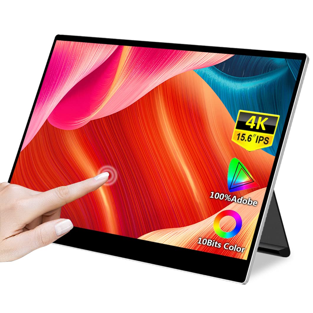 Amazon.co.jp: 15.6インチ 4k モニター タッチパネル 2021 モバイル 