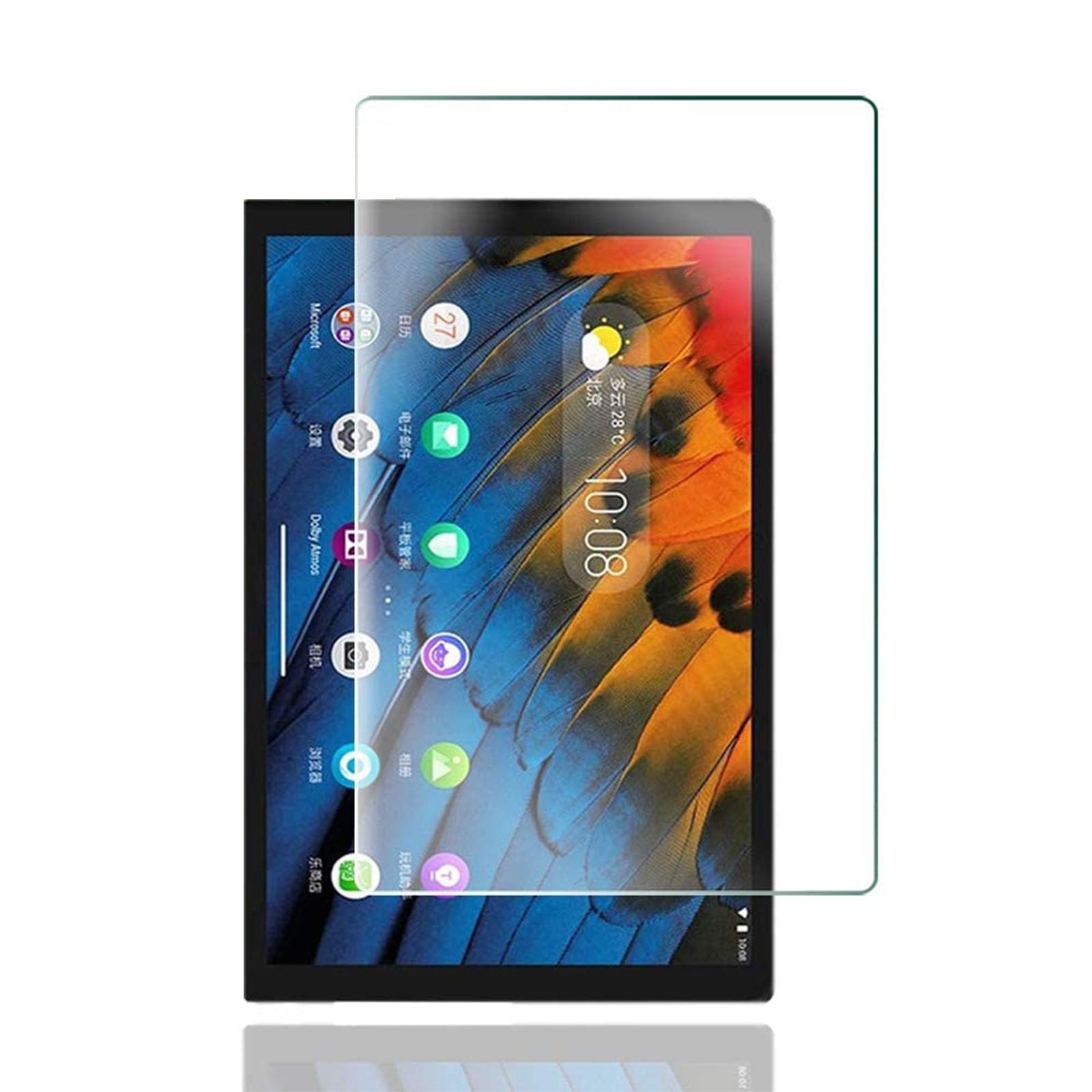 Lenovo Yoga Smart Tab YT-X705F 画面保護ガラス付 Lenovo 日本旭硝子素材 Yoga Smart Tab 10.1 / 5 YT-X705F ヨガ