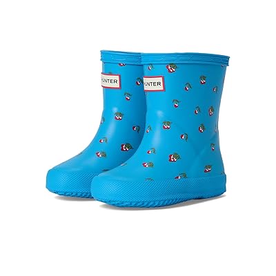 Hunter Kids First Classic Boot (Toddler/Little Kid) Kids Shoes Medium Blue Cherry