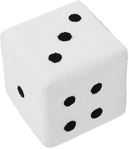 Miniatura 9 de AMONIDA Taburete para pies, base resistente para zapatos, diseño de dados suaves, taburete suave al tacto para sala de estar, hotel (7.9 x 7.9 x 7.9