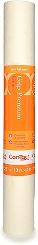 Miniatura 3 de Con-Tact Brand Grip Premium - Forro grueso para estantes, versátil de 18 pulgadas x 4 pies, duradero, no adhesivo, antideslizante, para cajones y