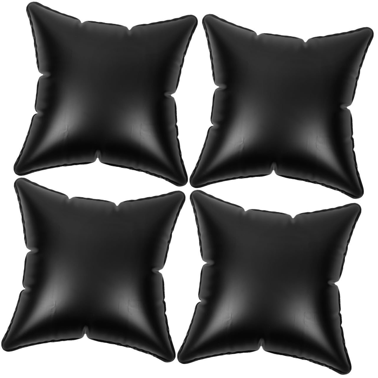 Cabilock 4stücke Inflatable Pillow Insert Für Reisen Outdoor Und Auto Leichtes Tragbares Kissen Für Sofa Garten Und Büro Halbschtransparentes Design Bequem Und Dekorativ