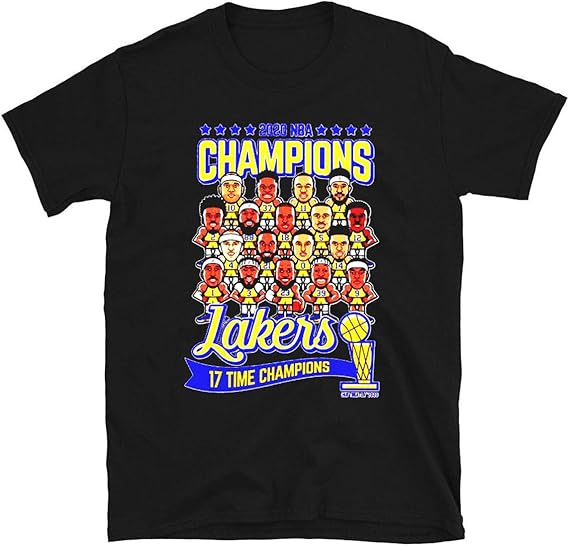 Shirts Match NBA's Fan - Laker's Warriors - Los Angeles Basketball Team 17th Championship Unisex 