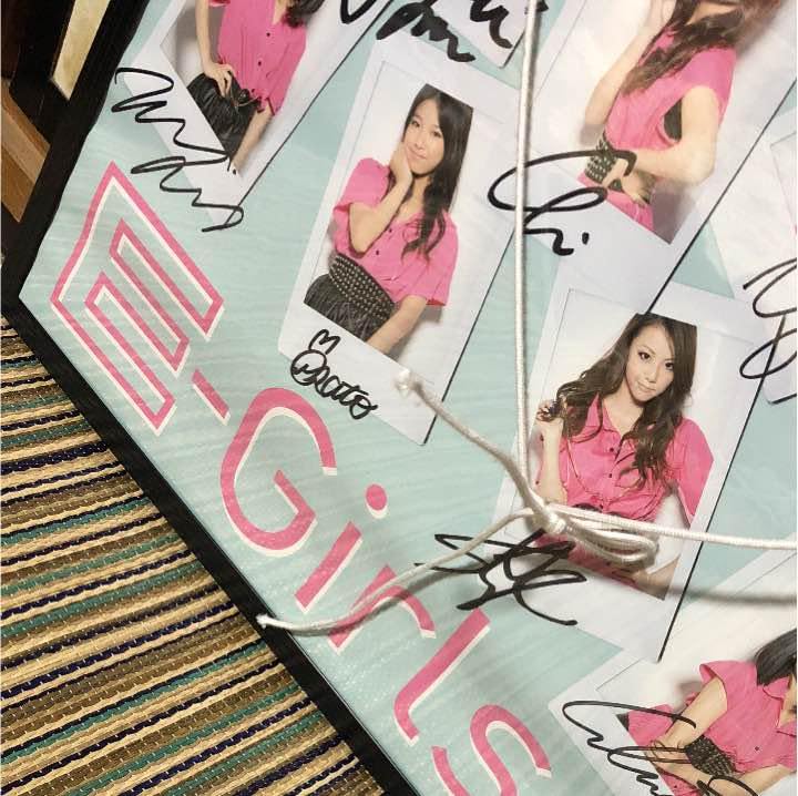 Amazon.co.jp: E-Girls直筆サインポスター ※がく入り : おもちゃ