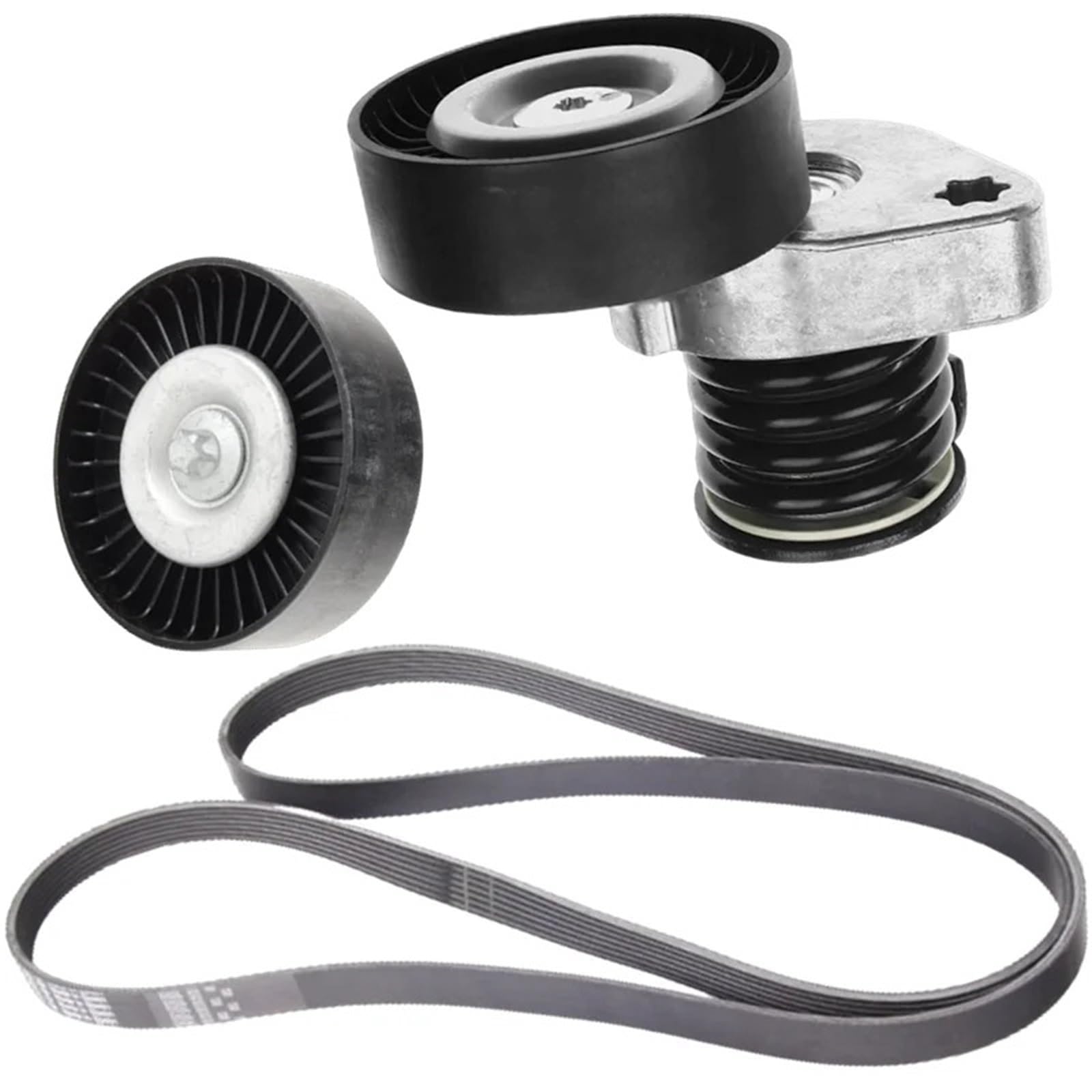 Rolka napinacza łańcucha Pasuje do Mercedes Benz W209 CLK200 W203 W204 C200 W211 E200 M2712712000270 2712000570 Zestaw automatycznego napinacza paska napędowego pasek rozrządu