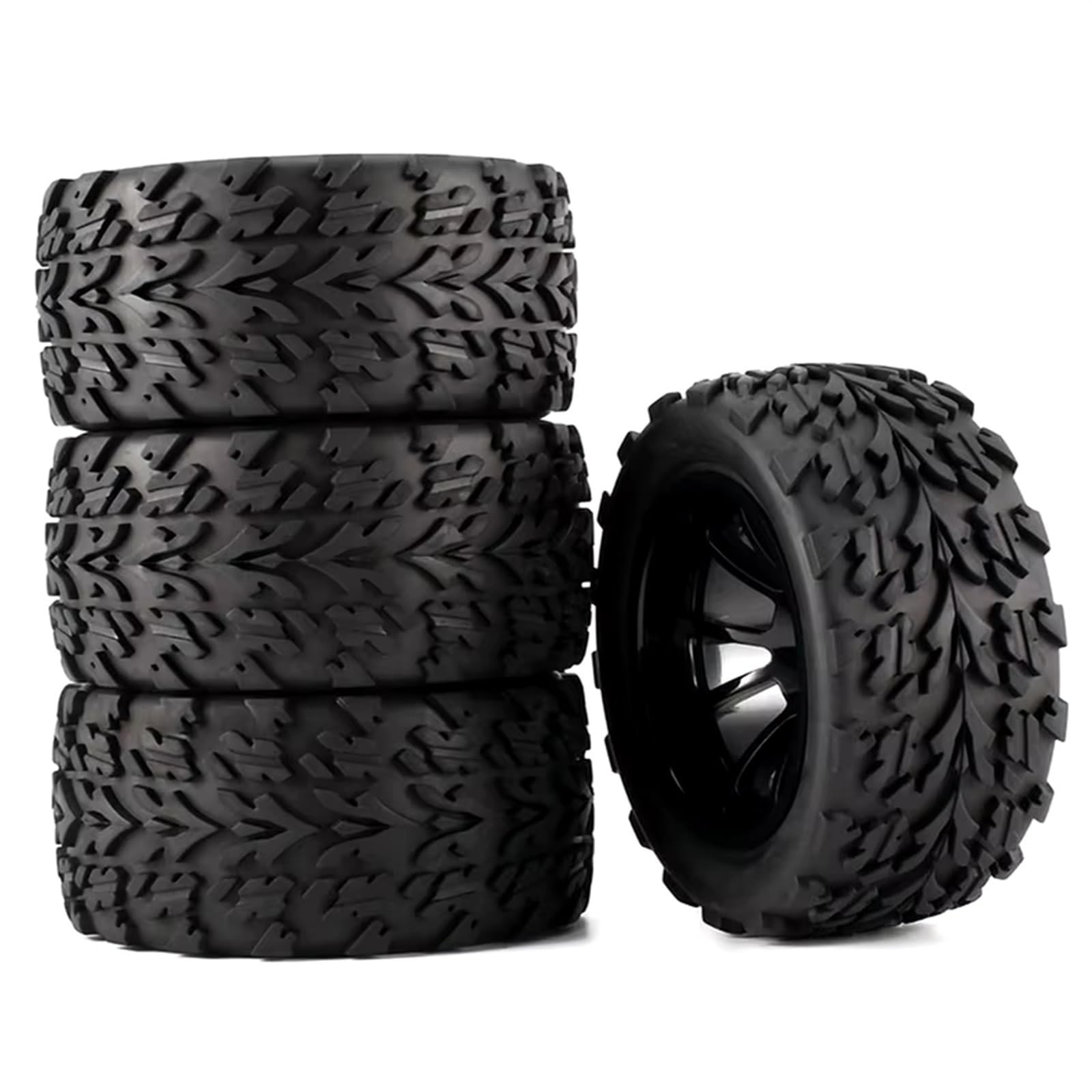 RC Car Repuestos Kit para Traxxas para Arrma para Redcat para HSP para HPI 120MM 1/10 RC para Monster Truck para Buggy Neumático Rueda Inserciones De Espuma Hex 12 Mm