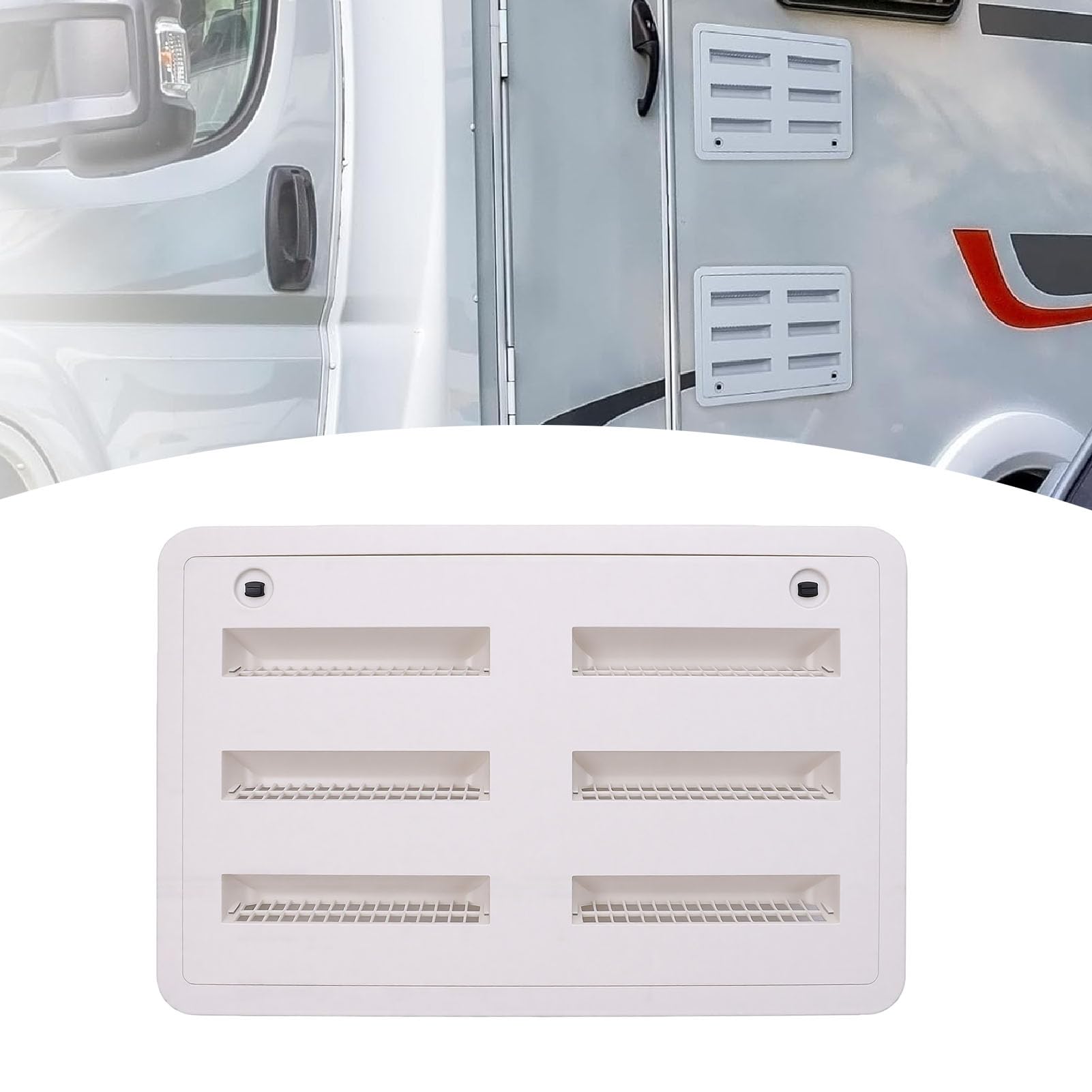 Copertura Laterale Ventilazione Frigorifero RV con Griglia