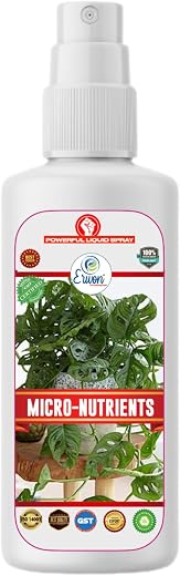 Erwon® Micro Nutrients Premium Essential Powerful Liquid Spray for providing all Types of Nutrients for Growth of Plants (100 ml)