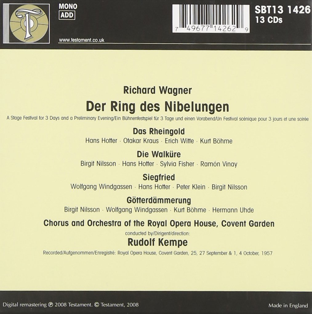 Der Ring des Nibelungen (Covent Garden 1957)