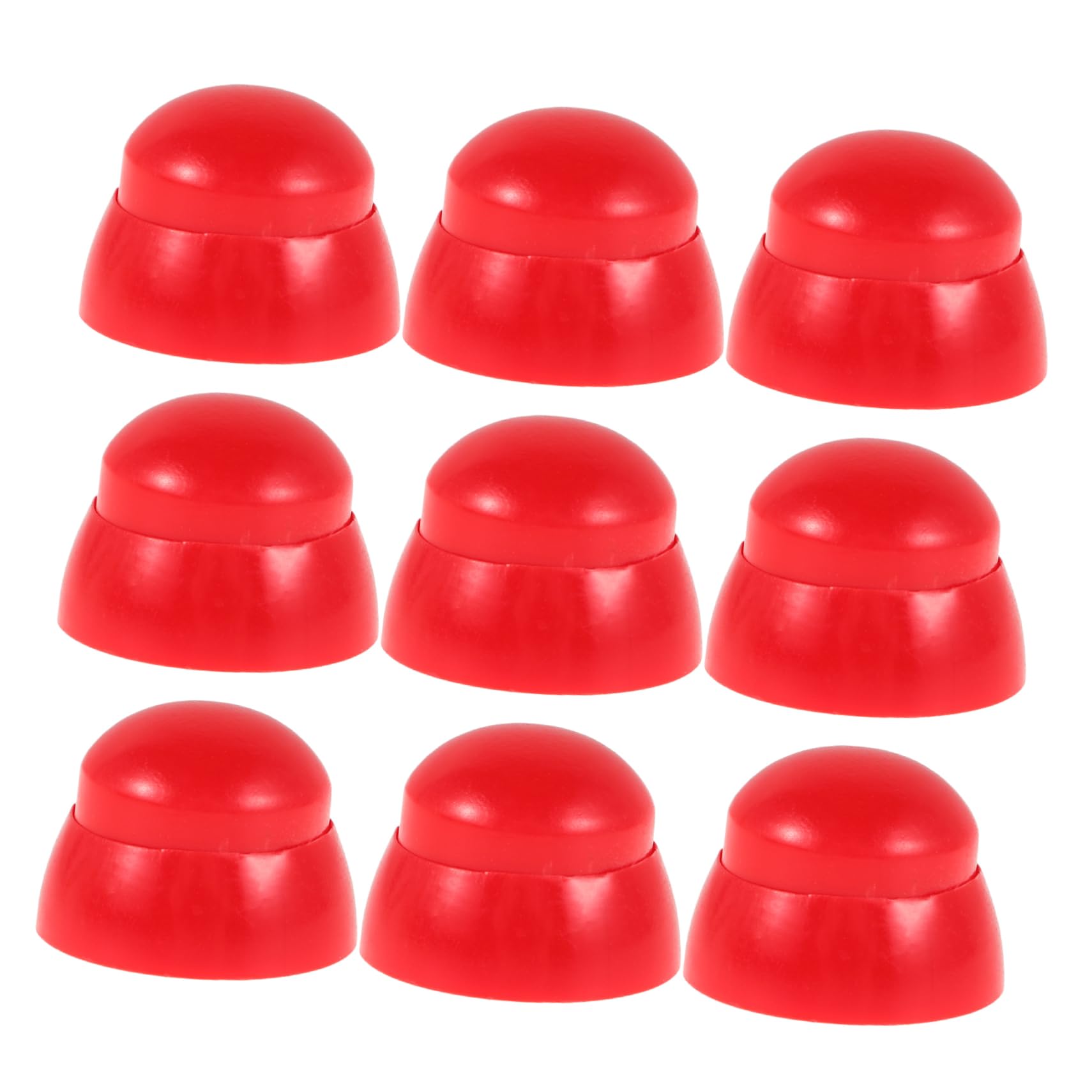 Kisangel 10Pcs Plastic Nut Protection Caps for Playground Equipment Bolt Covers to Enhance Safety and Integrate Smoothly with Areas