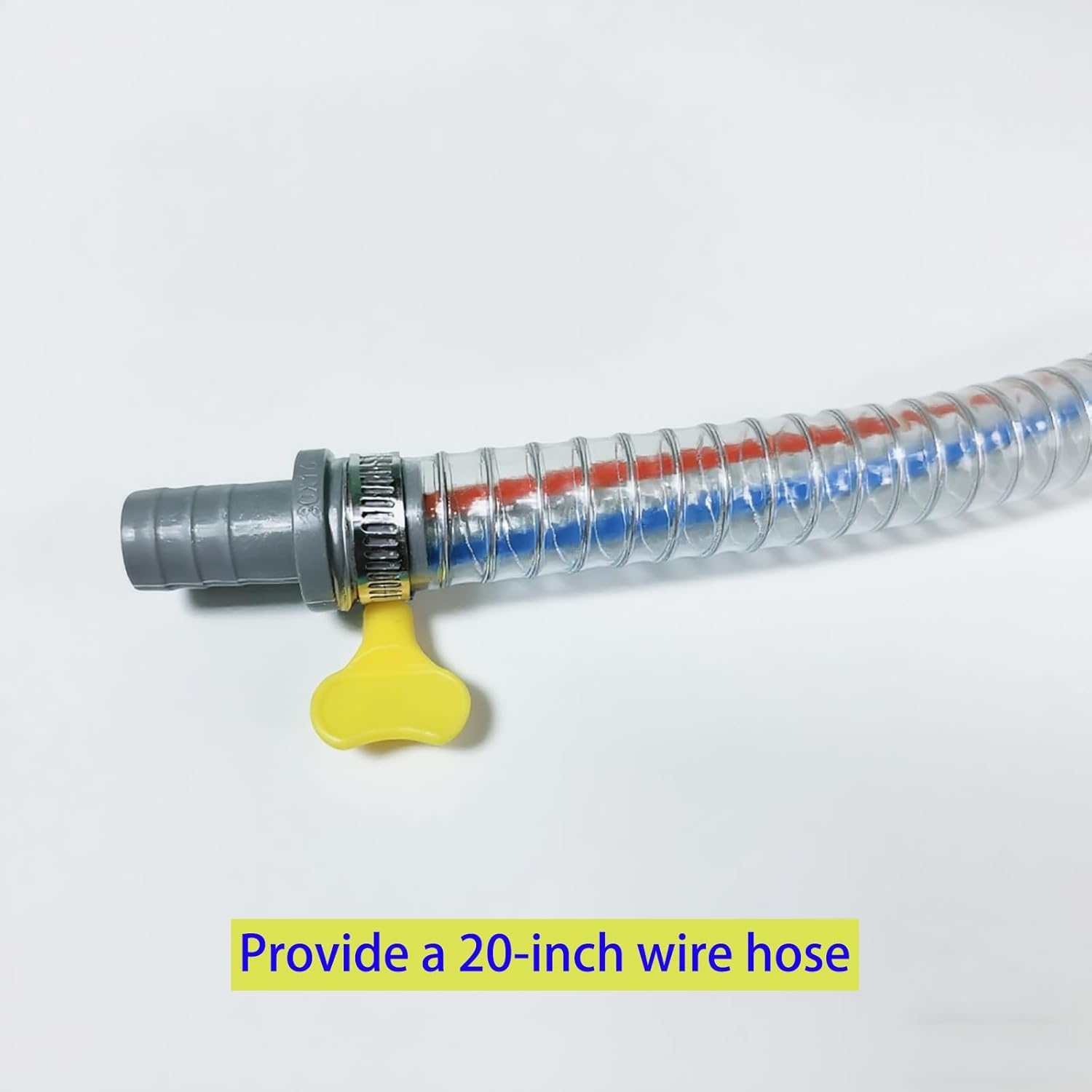 [Eiohuro] Manual Fuel Pool Sump Pump Oil Extractor Tools Stainless Steel Hand Small Portable Water Oil Pumps for Water/Diesel/Wine/Olive Oil/Edible