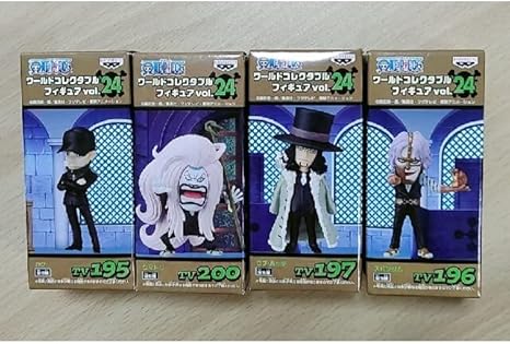 Amazon ワンピース コレクタブルフィギュア ロブ ルッチ カク クマドリ スパンダム フィギュア ドール 通販