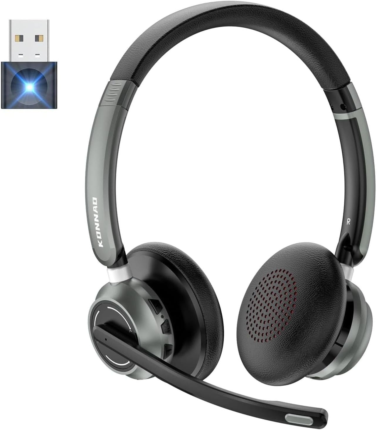 Photo 1 of KONNAO Wireless Headset with Microphone