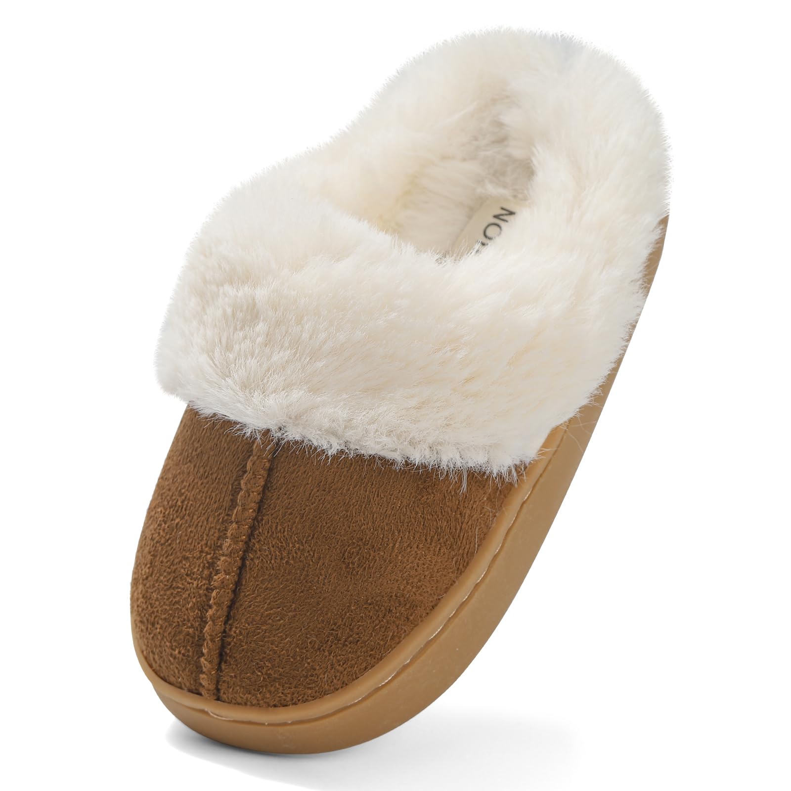 LACOFIA Chaussons Hiver Filles Garçons Pantoufle Peluche pour Enfant Chaussures Chaud de Maison Chausson Antidérapantes Super Doux