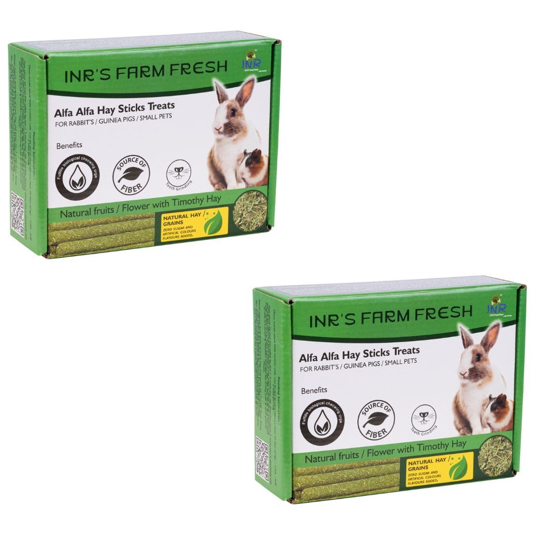 See full amazon price history chart for Combo Pack 1+1 INRs Farm Fresh Alfa Alfa Hay Stick Treats for Rabbits // Guinea Pigs // Hamsters // Other Small Pets (Nett Weight 250Gms) Combo Pack 1+1 INRs Farm Fresh Alfa Alfa Hay Stick Treats for Rabbits // Guinea Pigs // Hamsters // Other Small Pets (Nett Weight 250Gms) (B0DHPCNKYN) Amazon Price History, Amazon Price Tracker