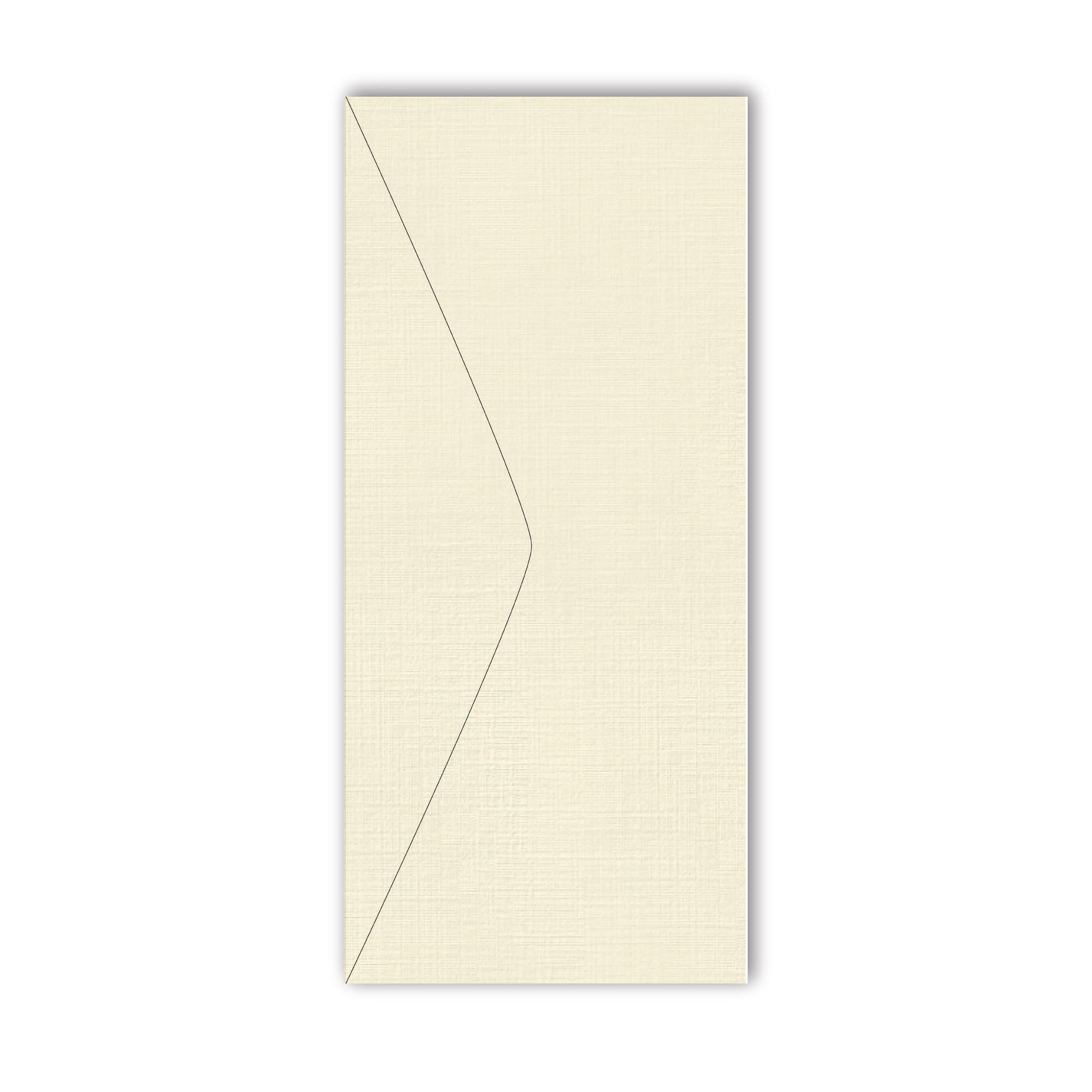 FSC Certified 55% Recycled 25% Cotton Linen Business Envelopes, #10 (4 1/8in x 9 1/2in), 24 Lb, Ivory, Box Of 250, J564-10