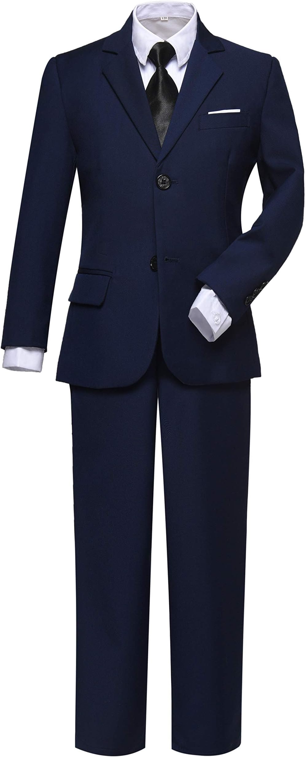 Visaccy Boys Suits Slim Fit Dress Clothes Ring Bearer Outfit