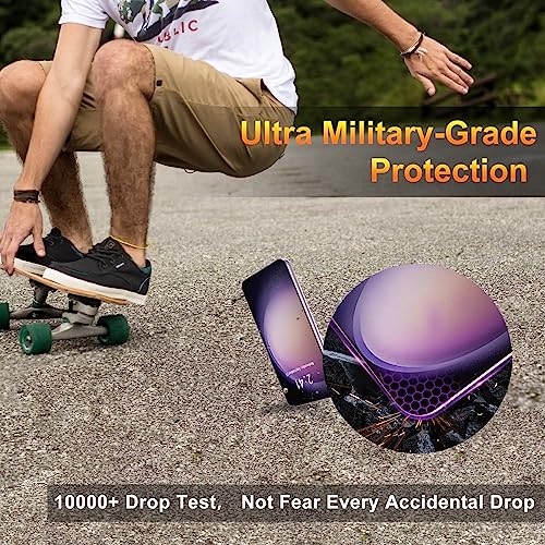Image of QsmQam 3 Pieces Tempered Glass for Samsung Galaxy S23 FE and 3 Pieces Rear Camera Protector, 9H Hardness, Anti-Scratch, Glass Protection for Samsung Galaxy S23 FE