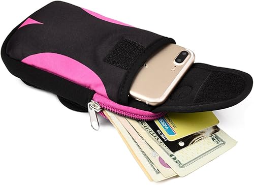 Miniatura 2 de Funda de transporte para teléfono celular, funda para brazalete, funda de viaje deportiva con tarjeta, bolsillo para llaves para Google Pixel 7,