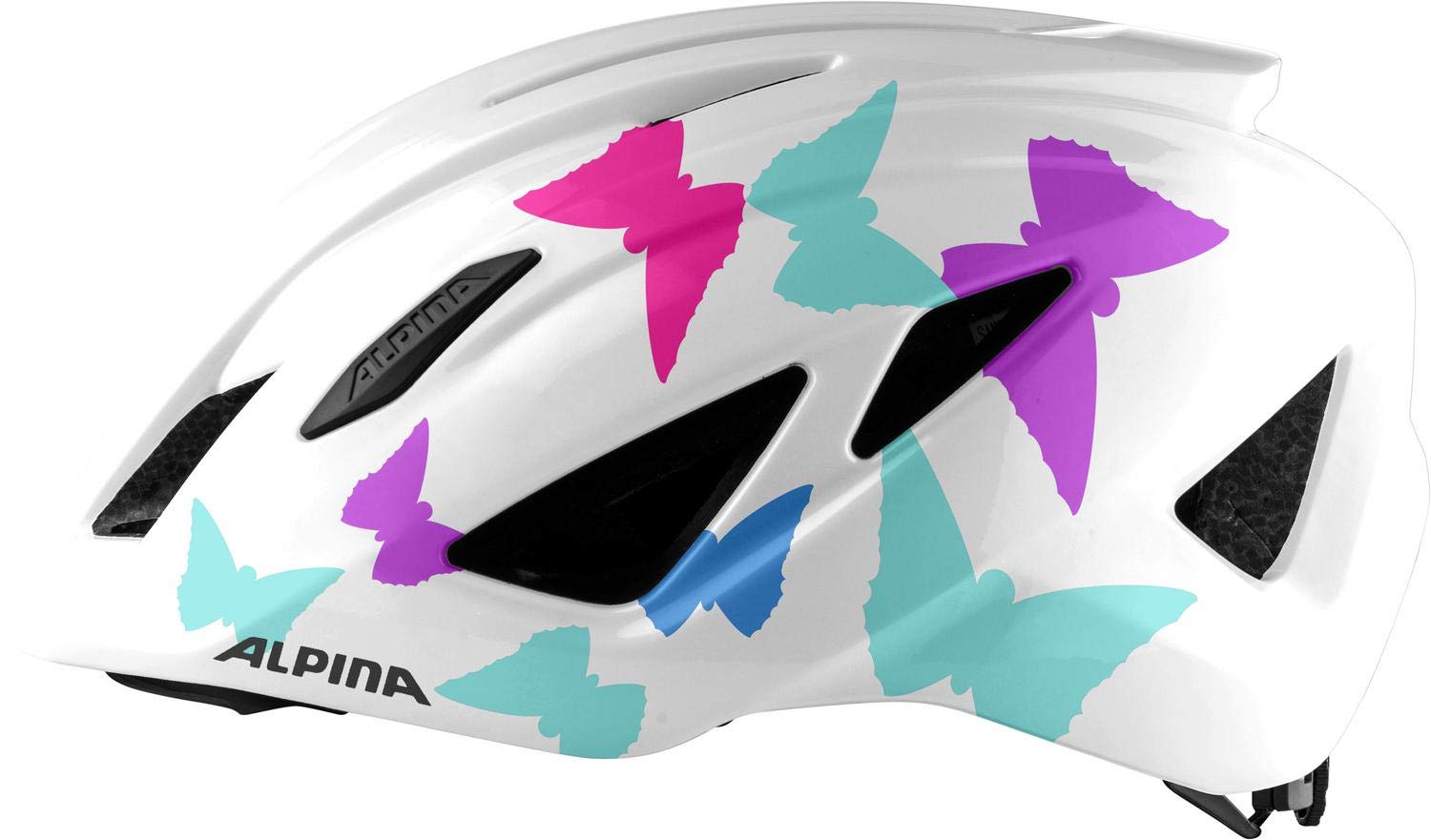 Alpina PICO - Leichter, Optimal Klimatisierter & Bruchfester Fahrradhelm Mit Fliegennetz Für Kinder