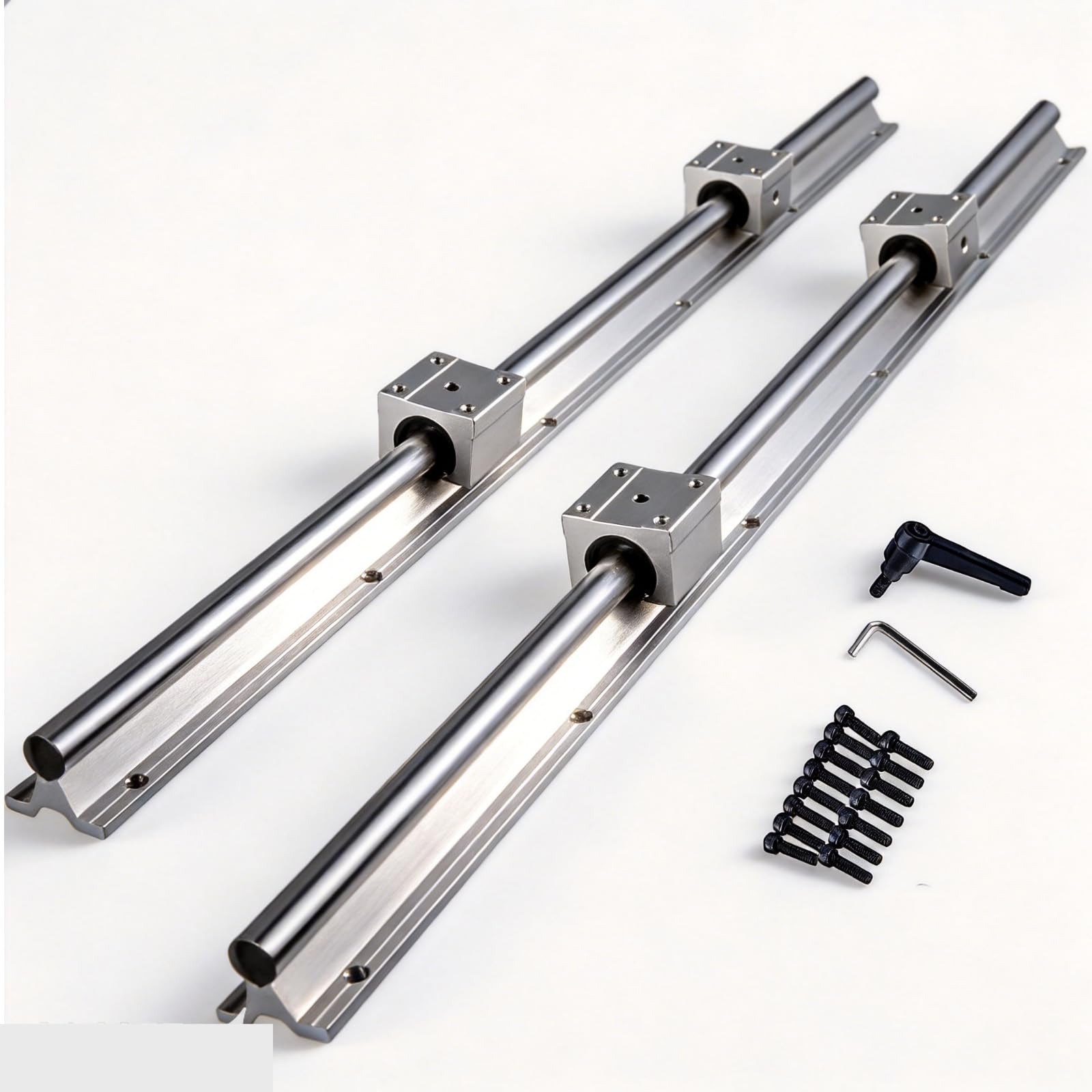 2 guide lineari SBR16 da 1200 mm