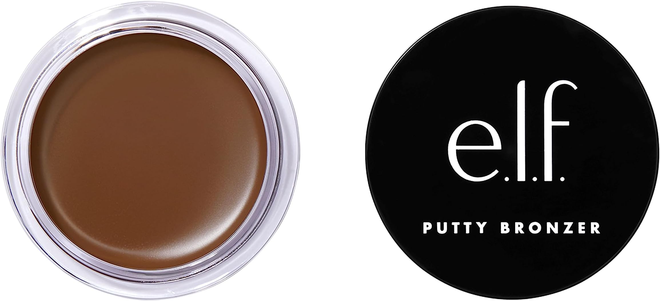 e.l.f. Putty Bronzer, Creamy & Highly Pigmented Formula, Creates a Long-Lasting Bronzed Glow, Infused with Argan Oil & Vitamin E, Sun Kissed, 0.35 Oz