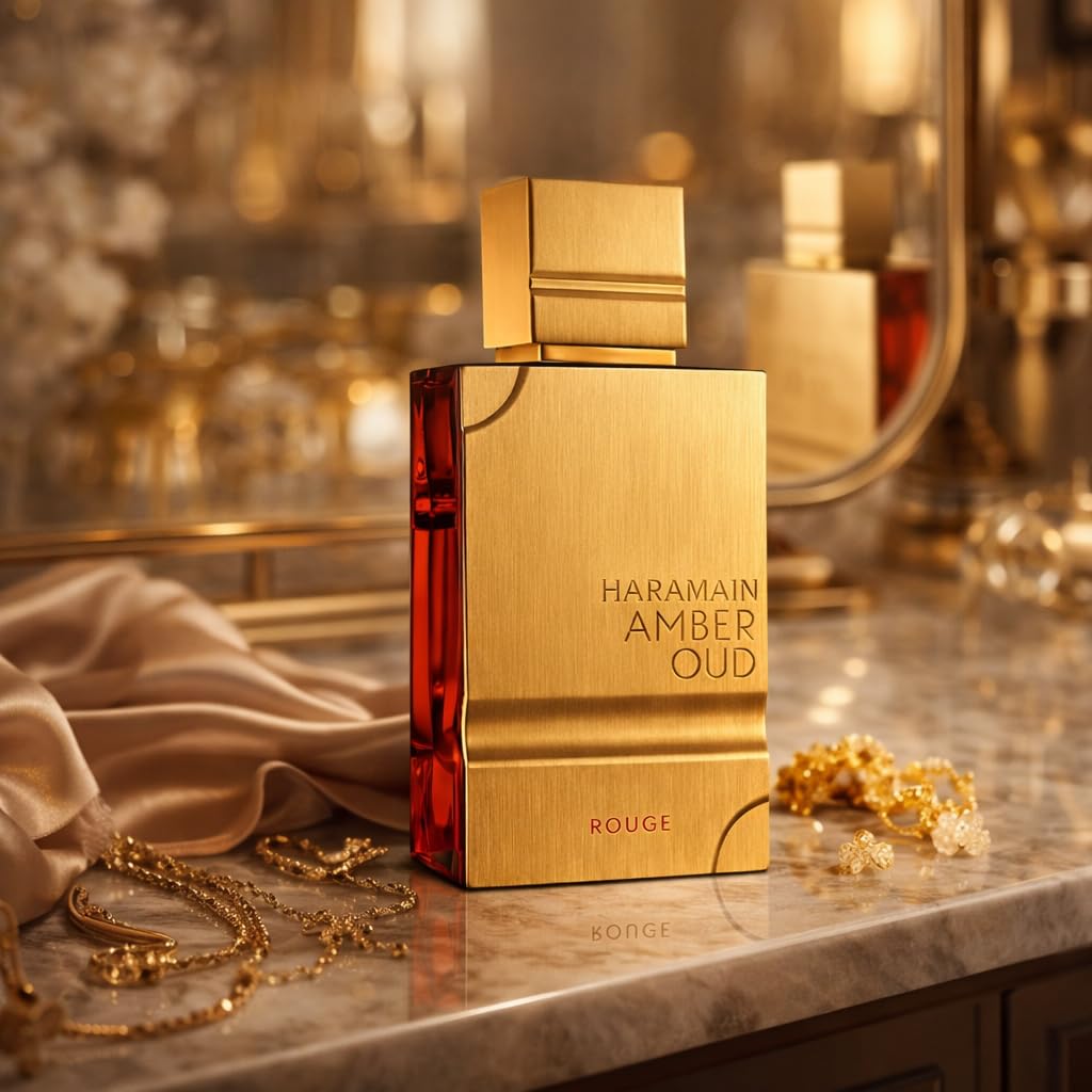 Amber Oud Rouge by Al Haramain for Men - 2 oz EDP Spray : Amazon