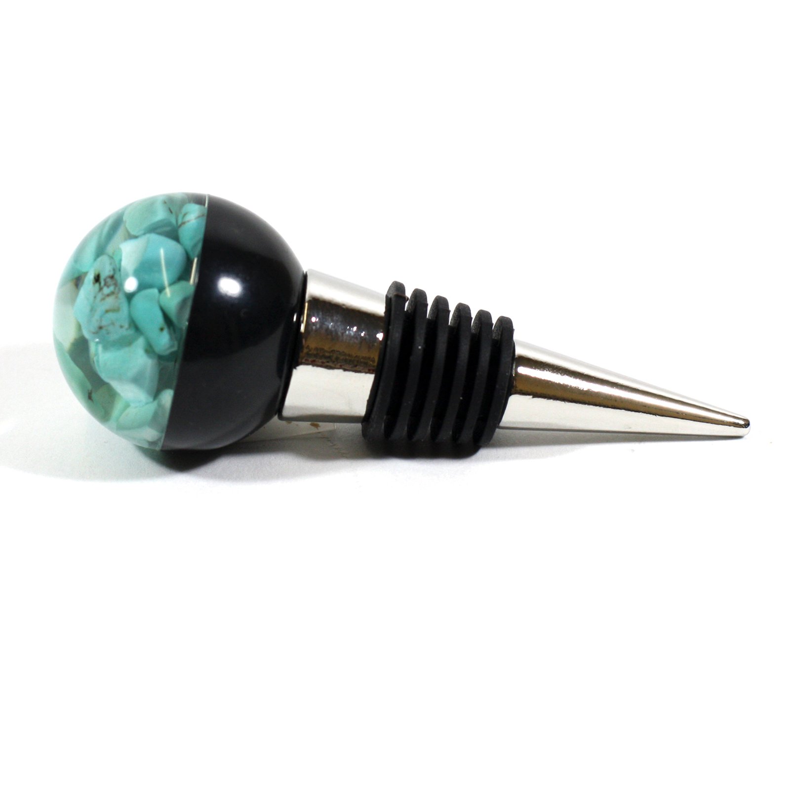 REALBUG Turquoise Mineral Resin Wine Stopper