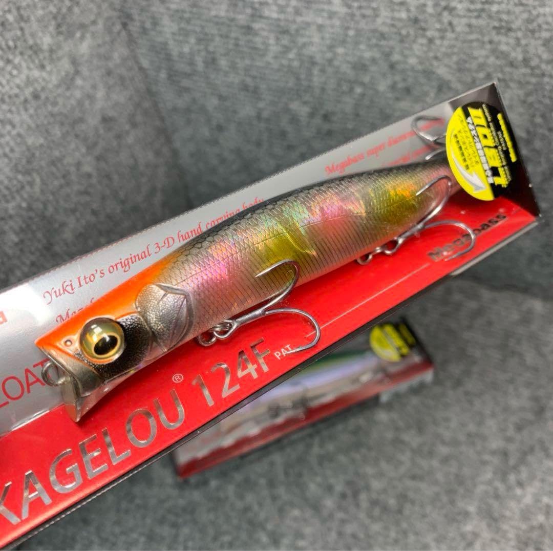 Amazon.co.jp: メガバス KAGELOU 124F GG ヤマツリキャンディ 火