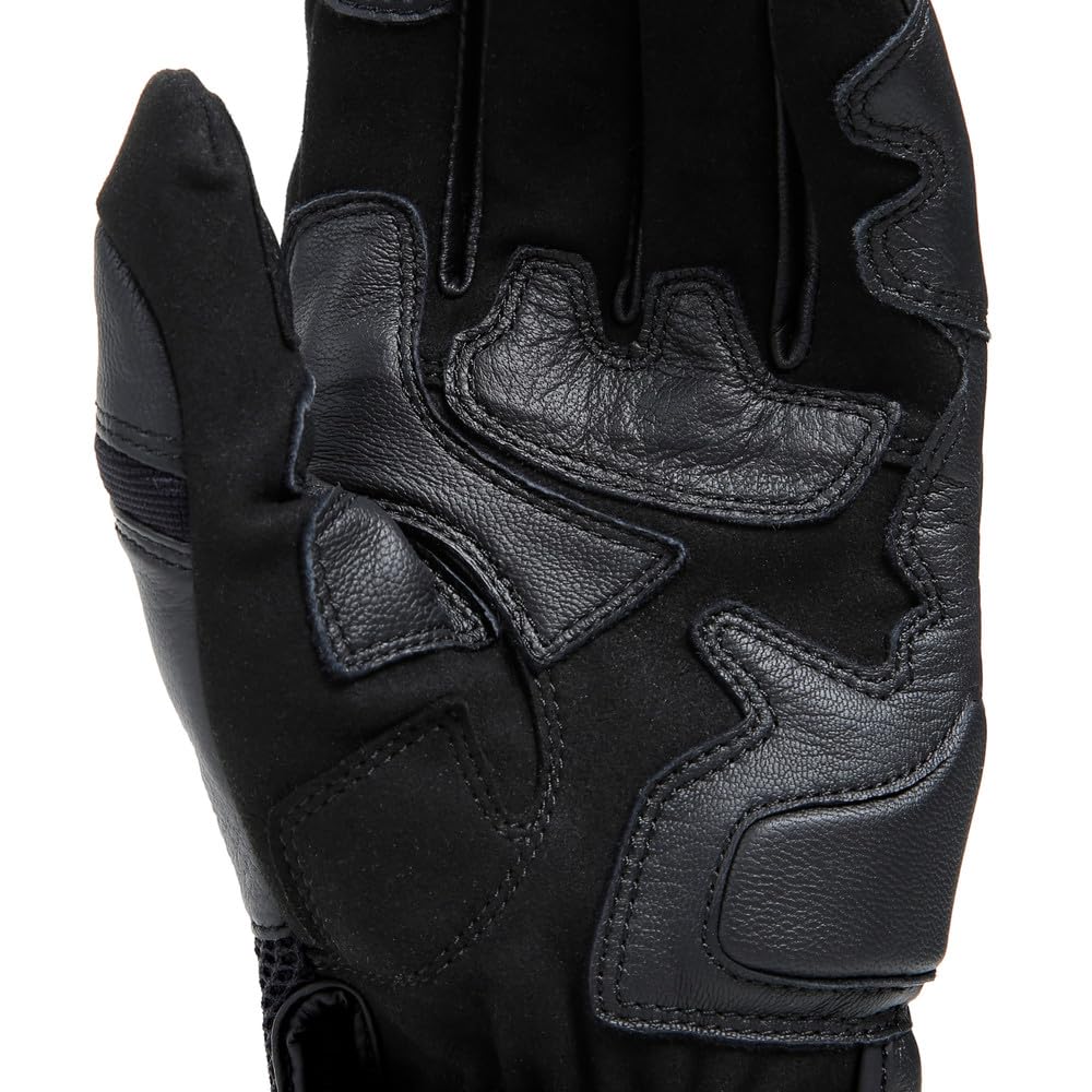 DAINESE - Mig 3 Unisex Leather Gloves, Guanti Moto Pelle, Nero, XS
