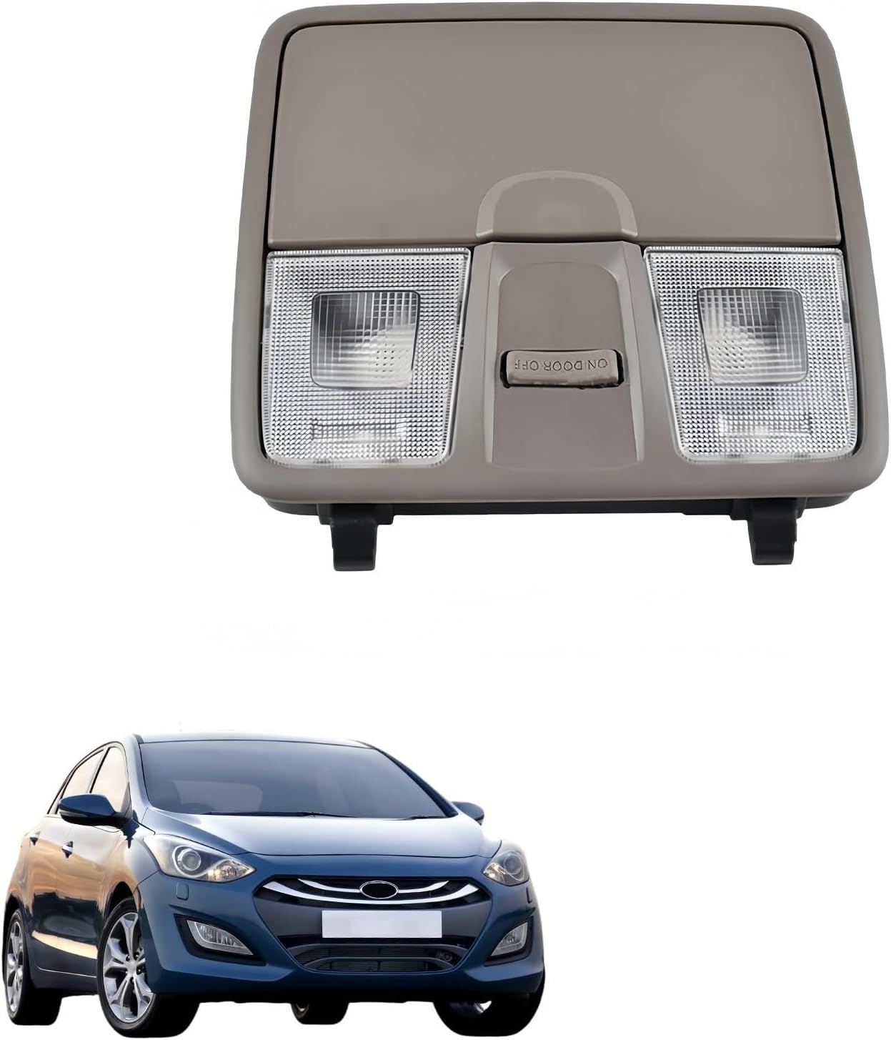 carkus Automotive Overhead Consoles Compatible with Hyundai Elantra GT I30 IX25 Creta K3 2012-2018, Console Dome Car Accessories