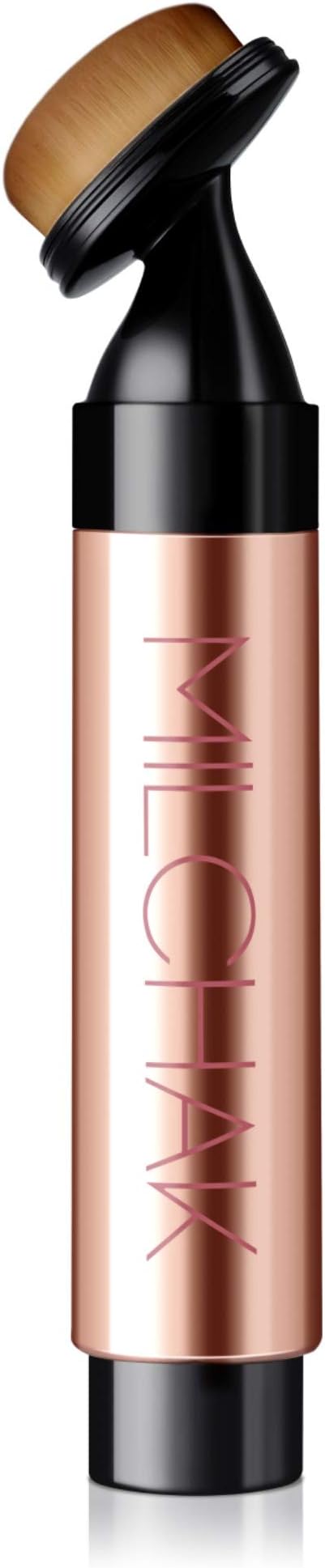 GIVERNY Milchak Sol Foundation 0.7 Ounce SPF 45 PA++ (02 Natural Skin) Micro Brush Long Lasting Foundation Hygienic Container Natural Glow