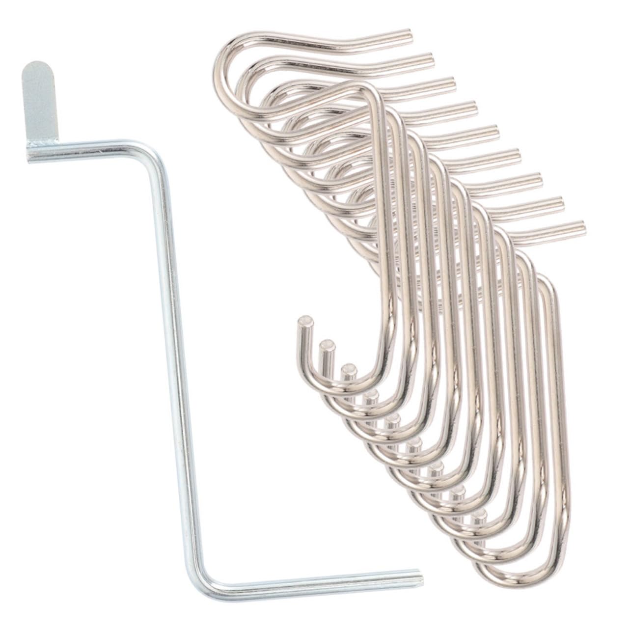 Totority 1set Wire Tightener Stainless Steel Fence Tensioner Tool for Easy Maintenance and Repair of Fences Wrench Versatile